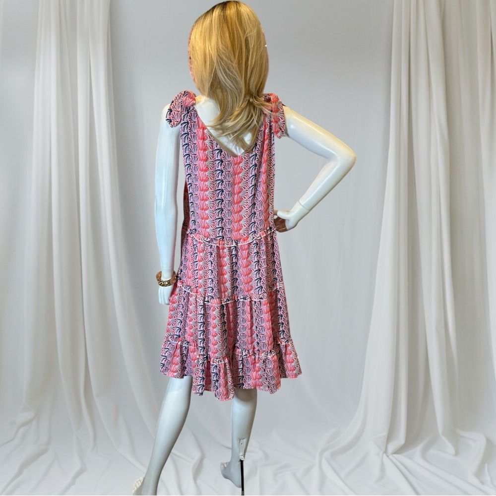 Simply Southern Pink and Purple Midi Dress - Picture 4 of 11